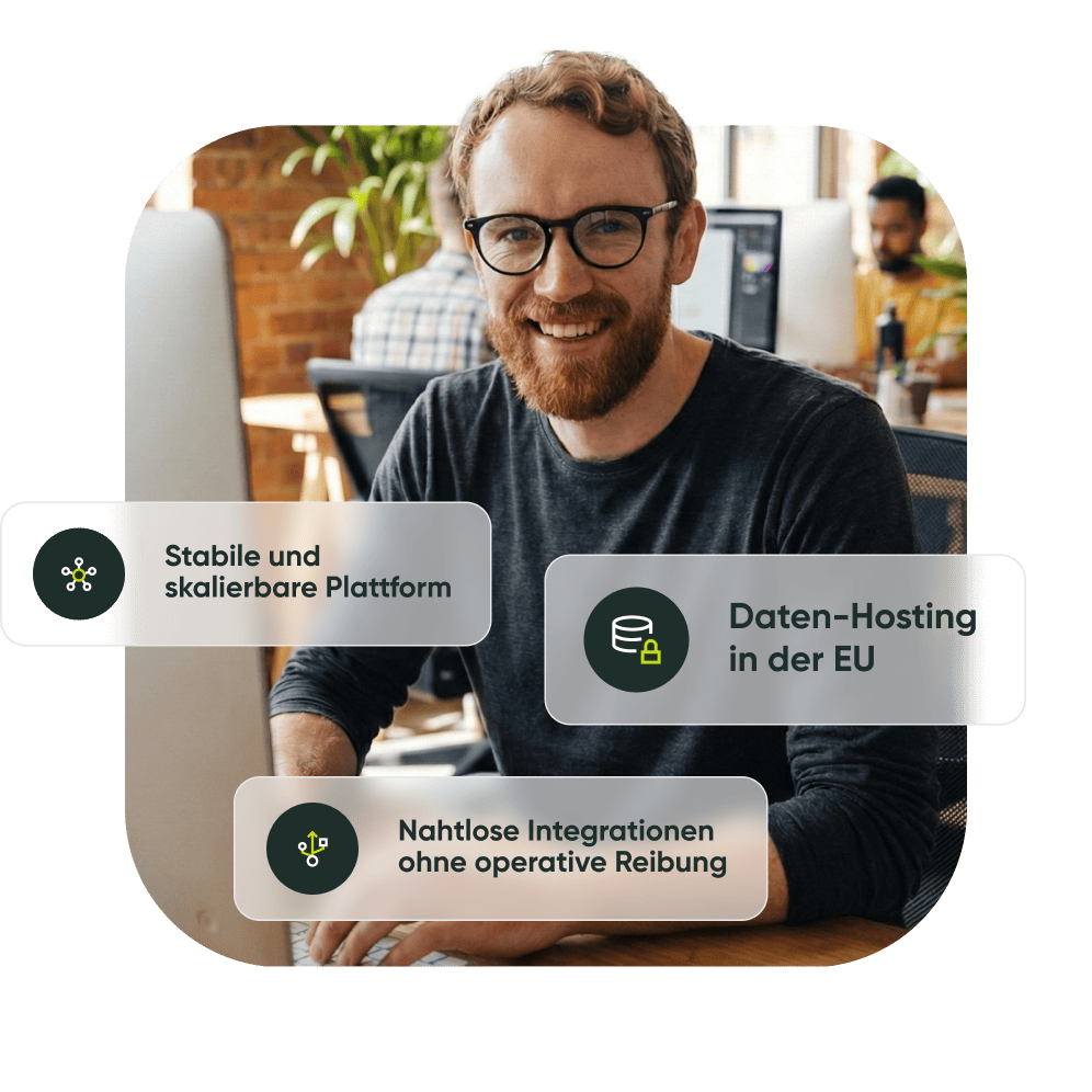 Stabiles, skalierbares Webhosting mit EU-Daten-Hosting und nahtlosen Integrationen.