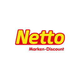 Netto Marken-Discount Logo auf rotem Hintergrund.