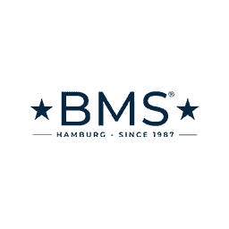 BMS Logo in Blau auf transparentem Hintergrund