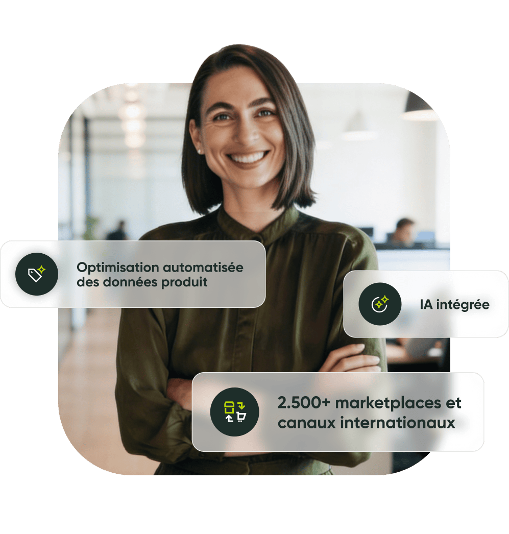 Optimisation automatisée des données produit pour un marketing et une vente efficaces.