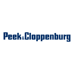 Peek & Cloppenburg Logo mit transparentem Hintergrund.