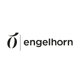 Engelhorn Logo in Schwarz auf transparentem Hintergrund